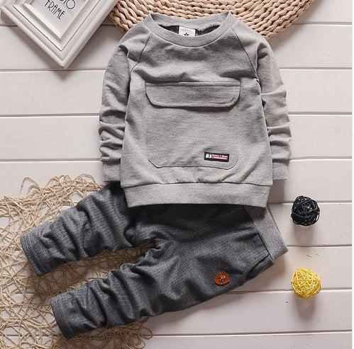 Kids' Sporty Two-Piece Suit Set