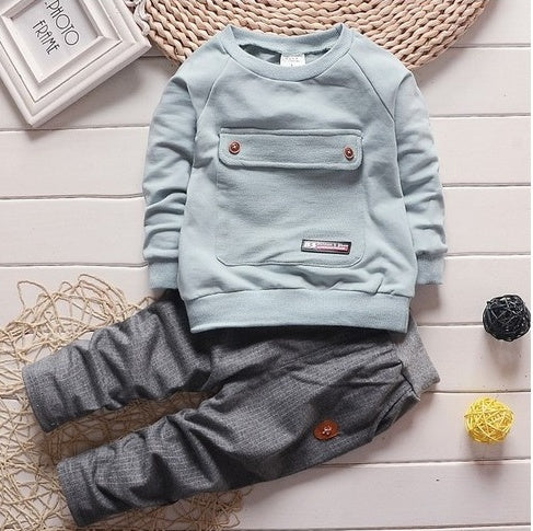 Kids' Sporty Two-Piece Suit Set